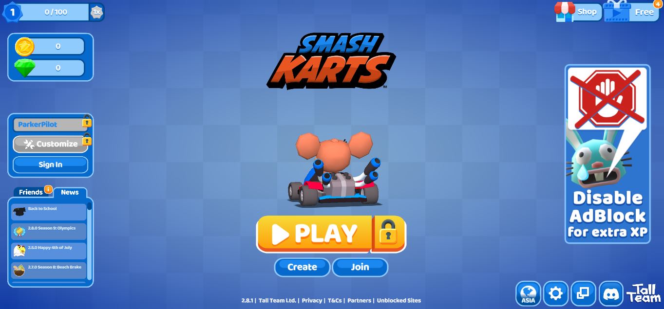 Smash Karts Github Details